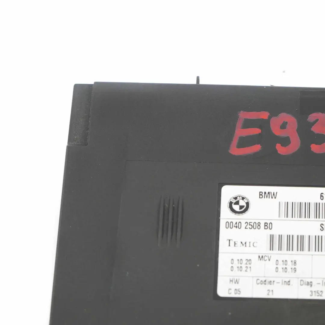 Asiento Unidad de Control BMW E90 E91 E92 Asiento Módulo Controlador ECU para con número de pieza 9134668 Asiento Unidad de Control BMW E90 E91 E92 Asiento Módulo Controlador ECU - SKU 9134668 - Número de pieza 9134668