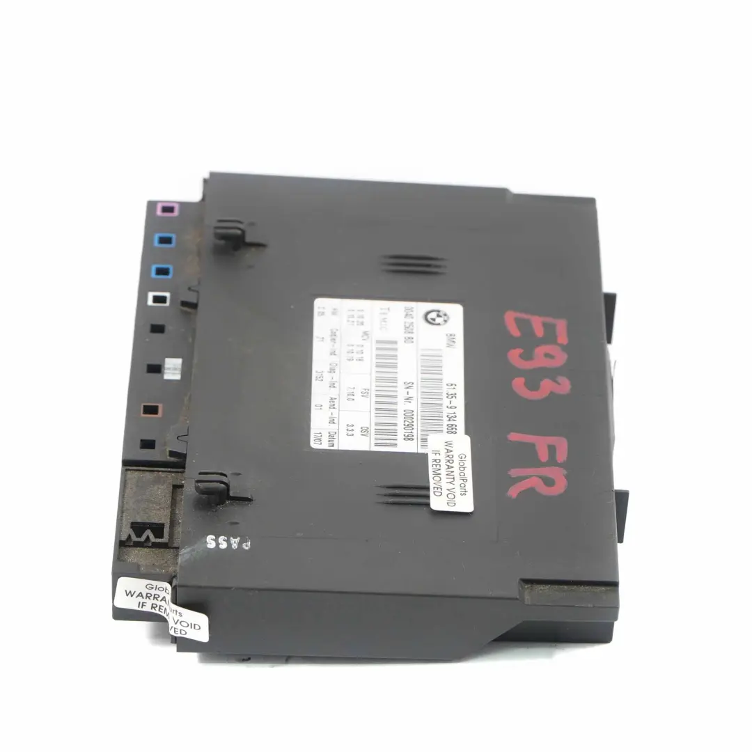 Control Unit BMW E90 E91 E92 Seat Module Unit Controller ECU to Seat with Part number 9134668 Seat Control Unit BMW E90 E91 E92 Seat Module Unit Controller ECU - SKU 9134668 - Part number 9134668