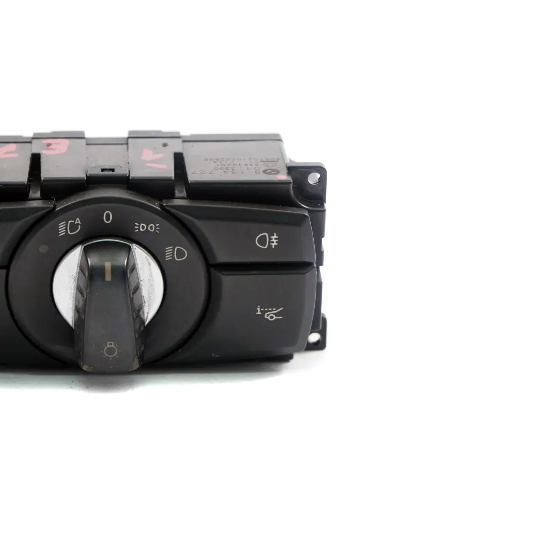 Scheinwerfer Schalter Steuergerät Licht BMW 5 X5 X6 E60 E61 LCI E70 E71 - SKU 9134727-1 - Teilenummer 9134727
