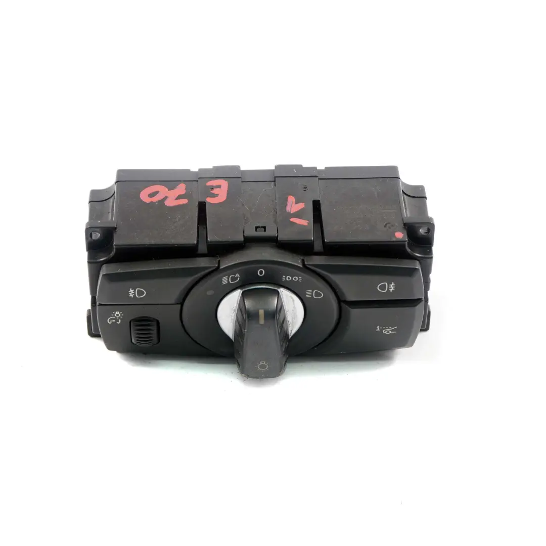 Scheinwerfer Schalter Steuergerät Licht BMW 5 X5 X6 E60 E61 LCI E70 E71 - SKU 9134727-1 - Teilenummer 9134727