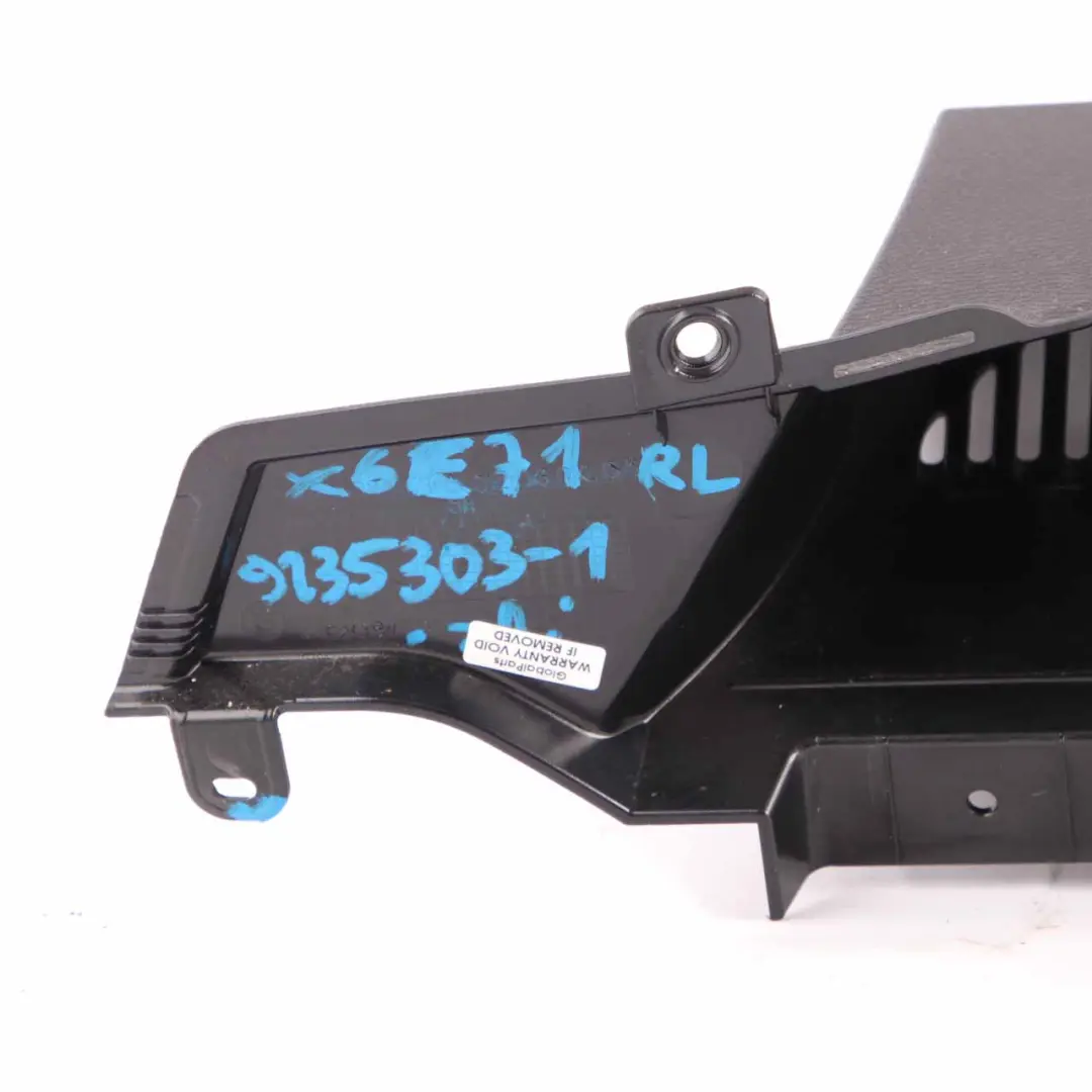 Vent Rear Left N/S Side Rail Cover Boot Trunk Lid to BMW X6 E71 with Part number 6981053 BMW X6 E71 Vent Rear Left N/S Side Rail Cover Boot Trunk Lid - SKU 9135303-1 - Part number 6981053