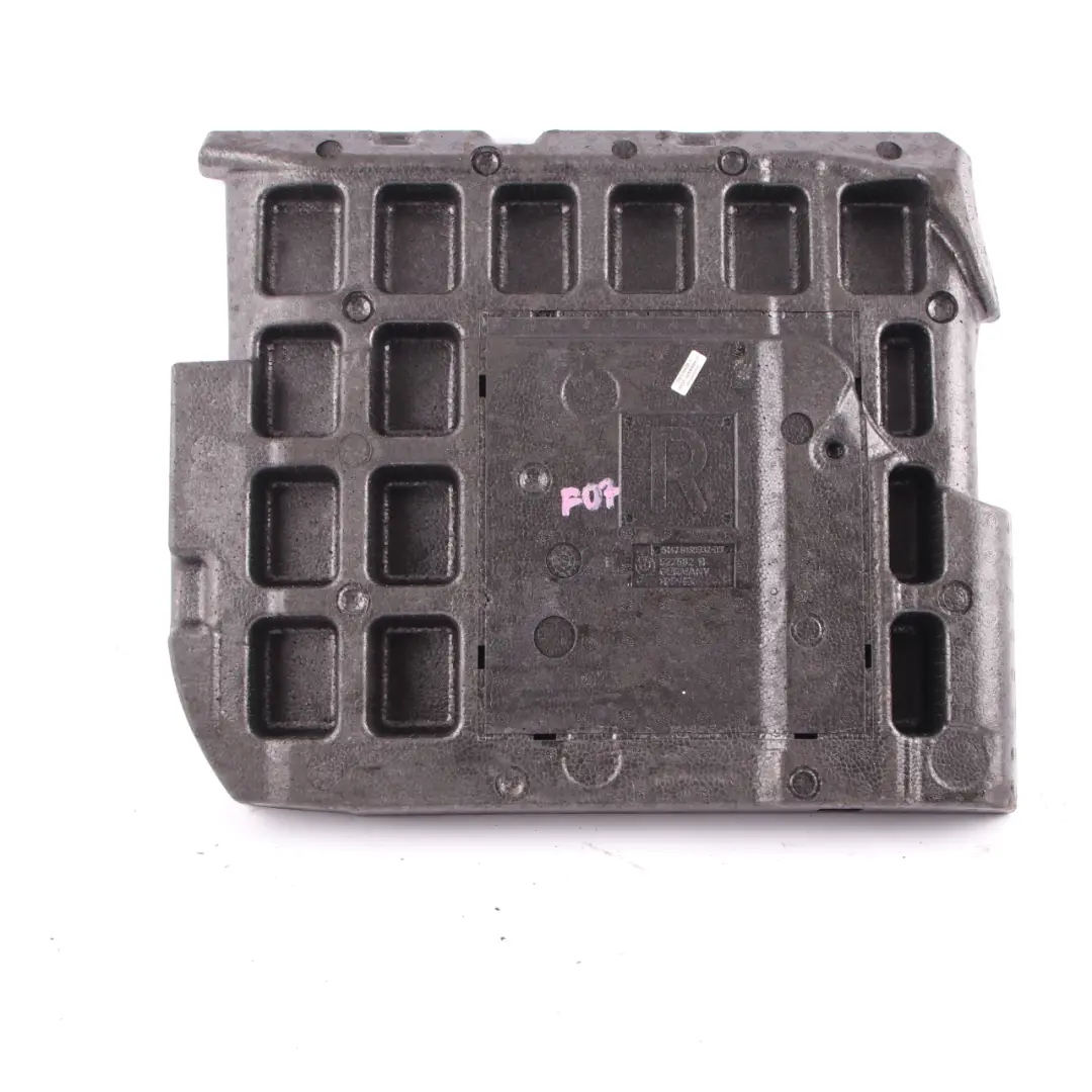 Foam Insert BMW F07 GT Front Right O/S Footwell Foam Covering Panel to with Part number 9136932 Foam Insert BMW F07 GT Front Right O/S Footwell Foam Covering Panel - SKU 9136932 - Part number 9136932