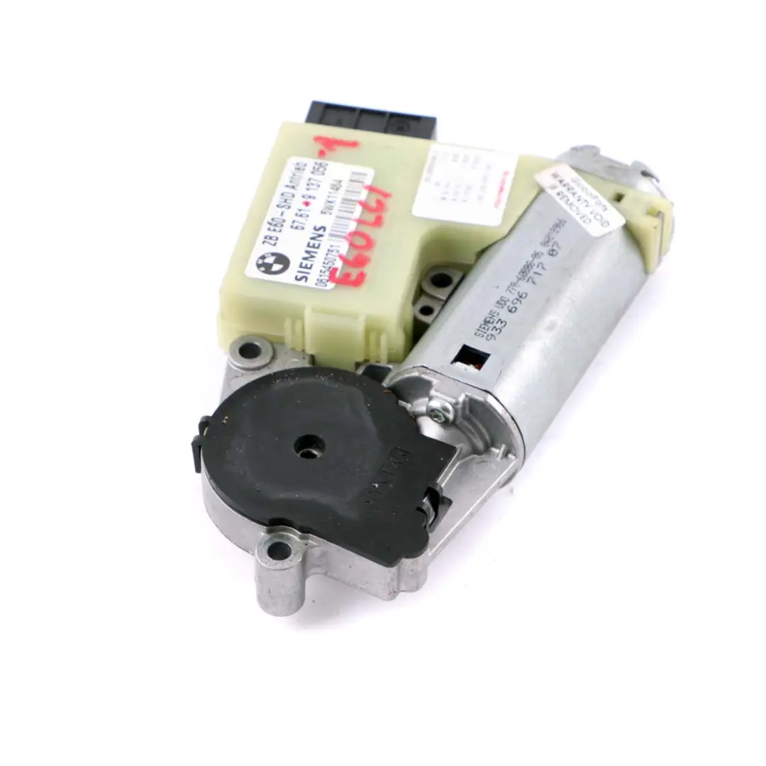 BMW 5 7 Series 1 E60 E65 Sunroof Sliding Roof Drive Unit Motor Actuator - SKU 9137056-1 - Part number 9137056