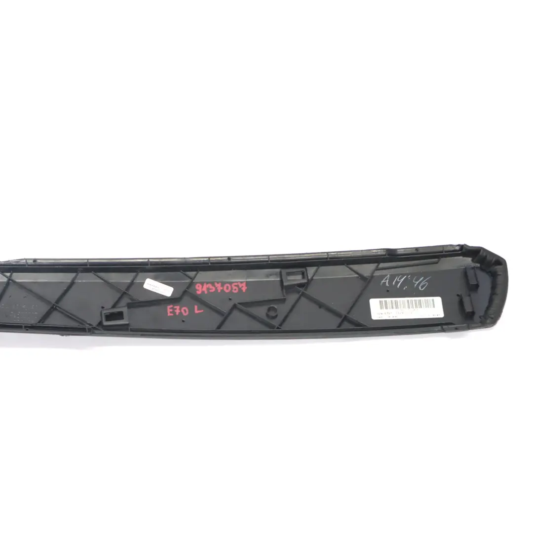 BMW X5 E70 Centre Console Left Side Trim Panel X6 E71 N/S Black - SKU 9137057 - Part number 9137057