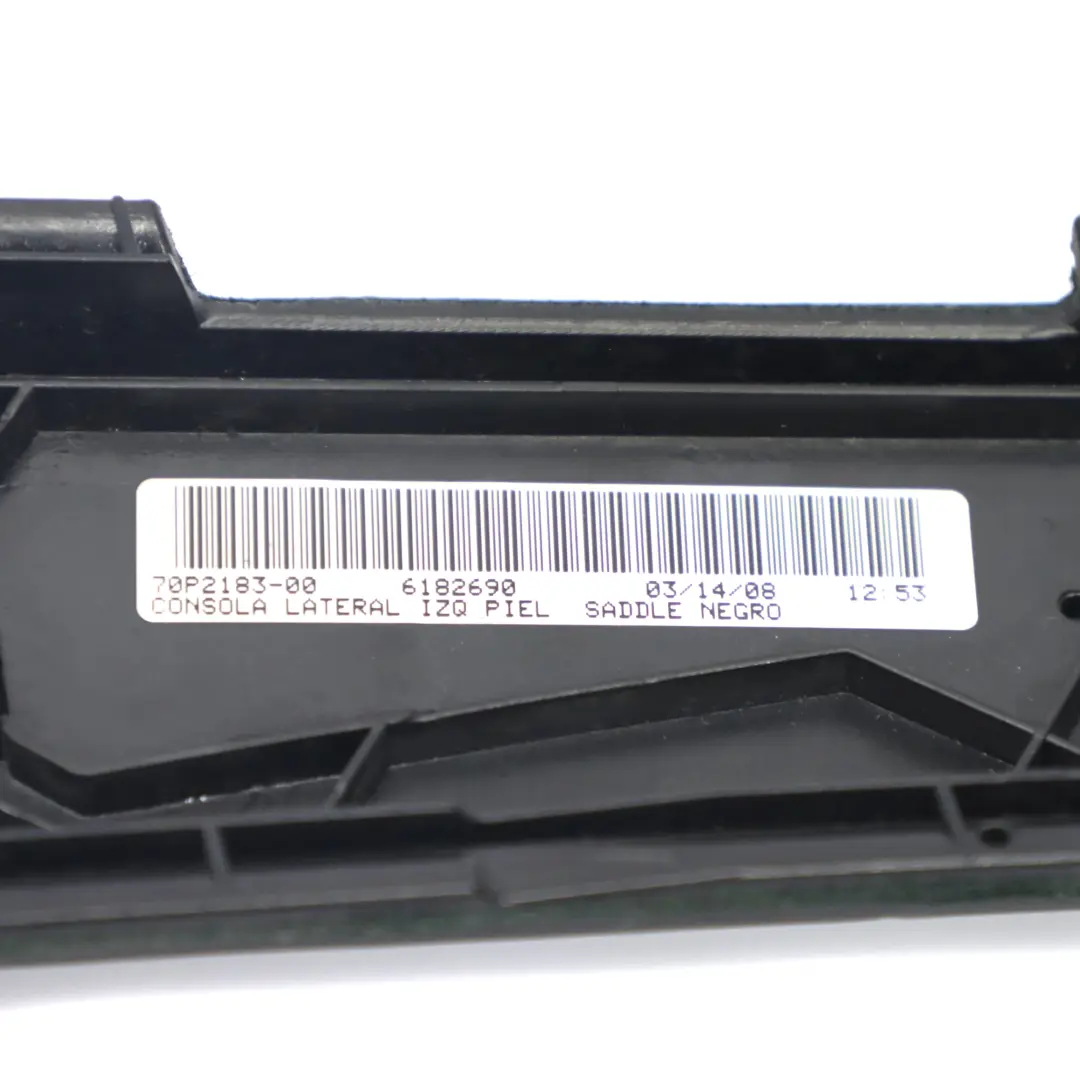 BMW X5 E70 Centre Console Left Side Trim Panel X6 E71 N/S Black - SKU 9137057 - Part number 9137057