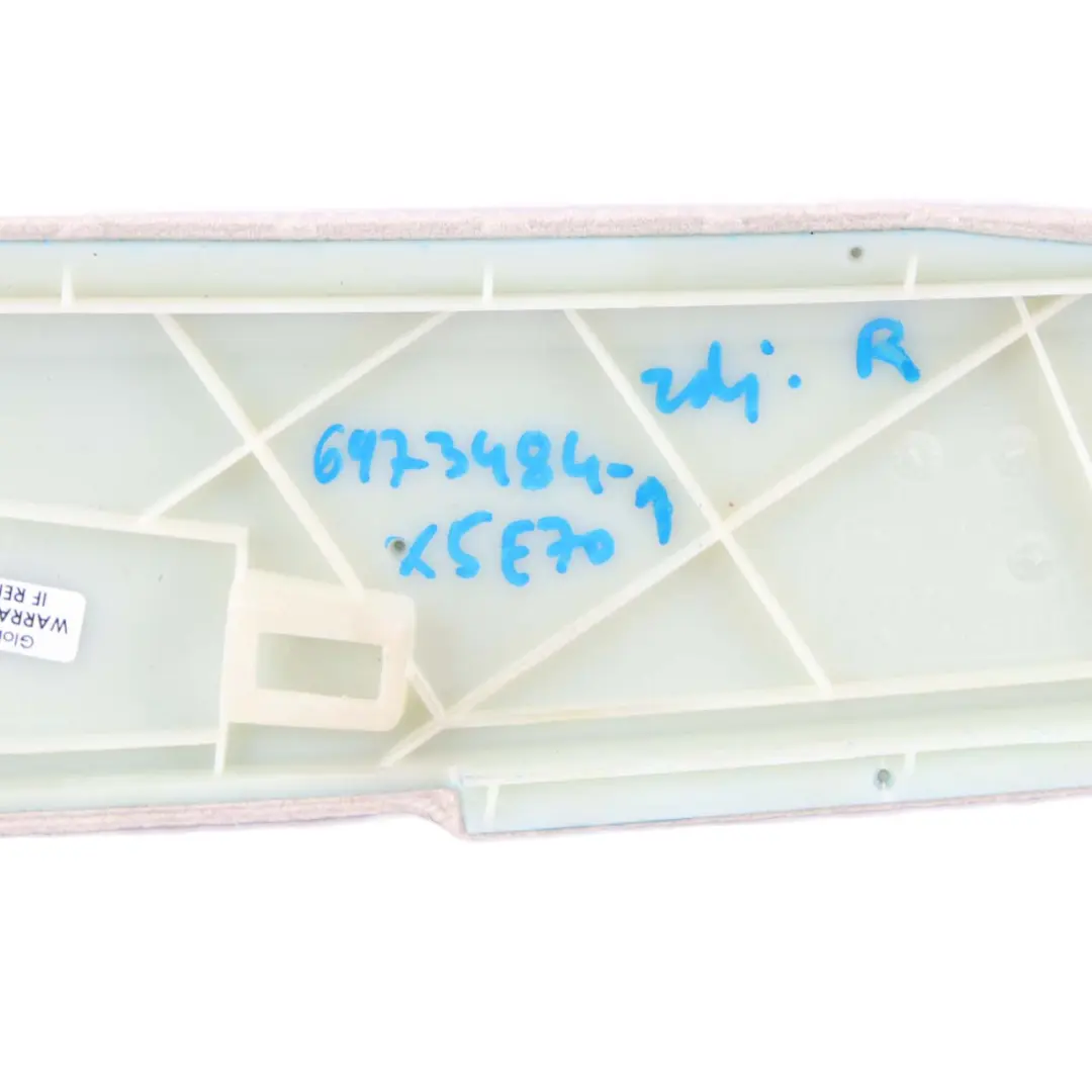  Copertura Console BMW X5 E70 X6 E71 Pannello Centrale Destro Beige - SKU 9137062 - Numero di parte 9137062