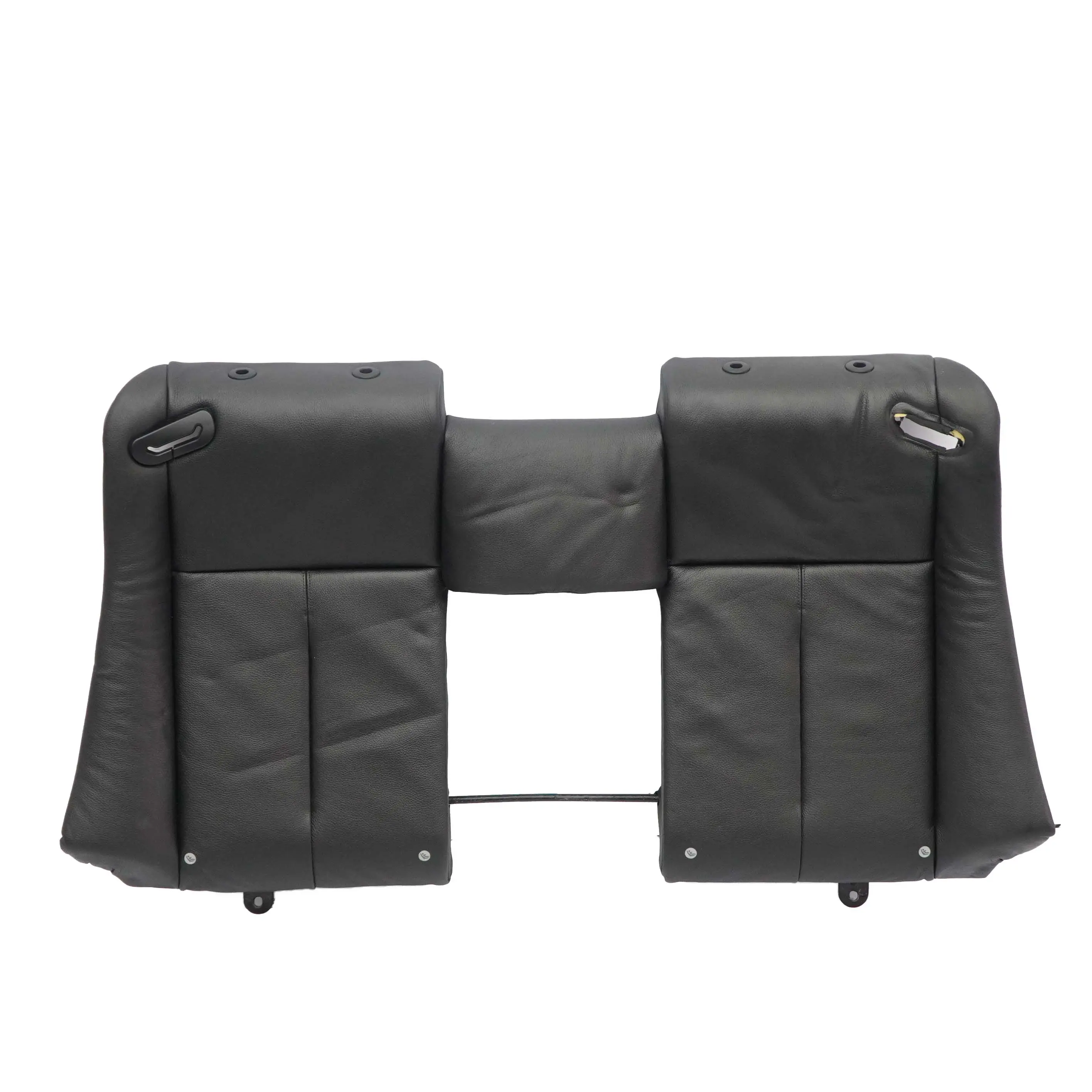 BMW 6 Series E63 E64 Rear Seat Backrest Back Cover Black Leather Dakota