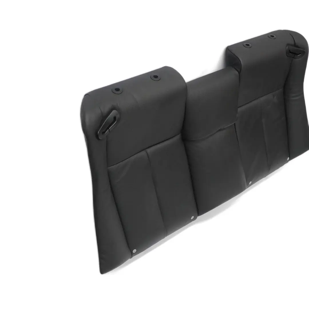BMW E63 E64 Housse de Dossier de Siege Arriere en Cuir Noir Dakota - SKU 9137385-3 - Numéro de pièce 9137385