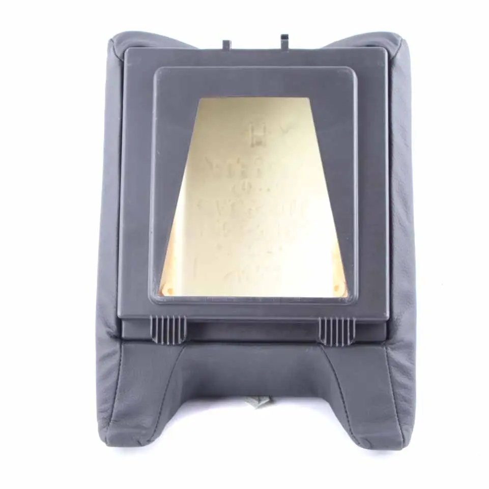 Armrest Leather Cover Rear Seat Arm Rest Trim Centre Black to BMW E63 with Part number 9137391 BMW E63 Armrest Leather Cover Rear Seat Arm Rest Trim Centre Black - SKU 9137391-1 - Part number 9137391