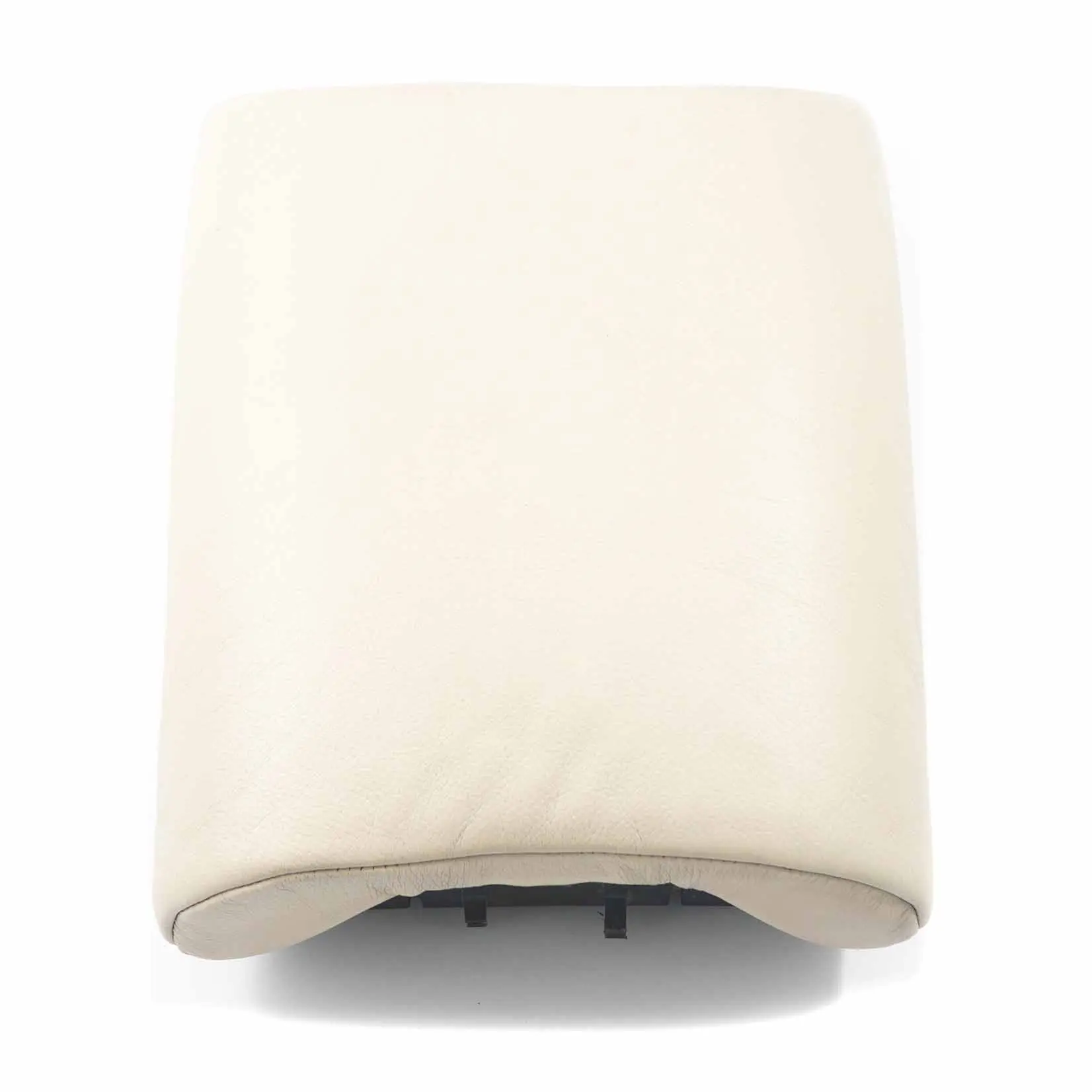 BMW E63 E64 Funda Cuero Reposabrazos Asiento Trasero Centro Crema Beige 9137393