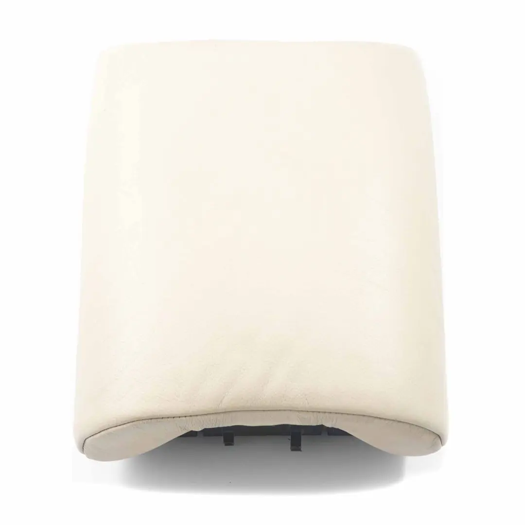 BMW E63 E64 Leather Cover Rear Seat Armrest Centre Cream Beige - SKU 9137393 - Part number 9137393