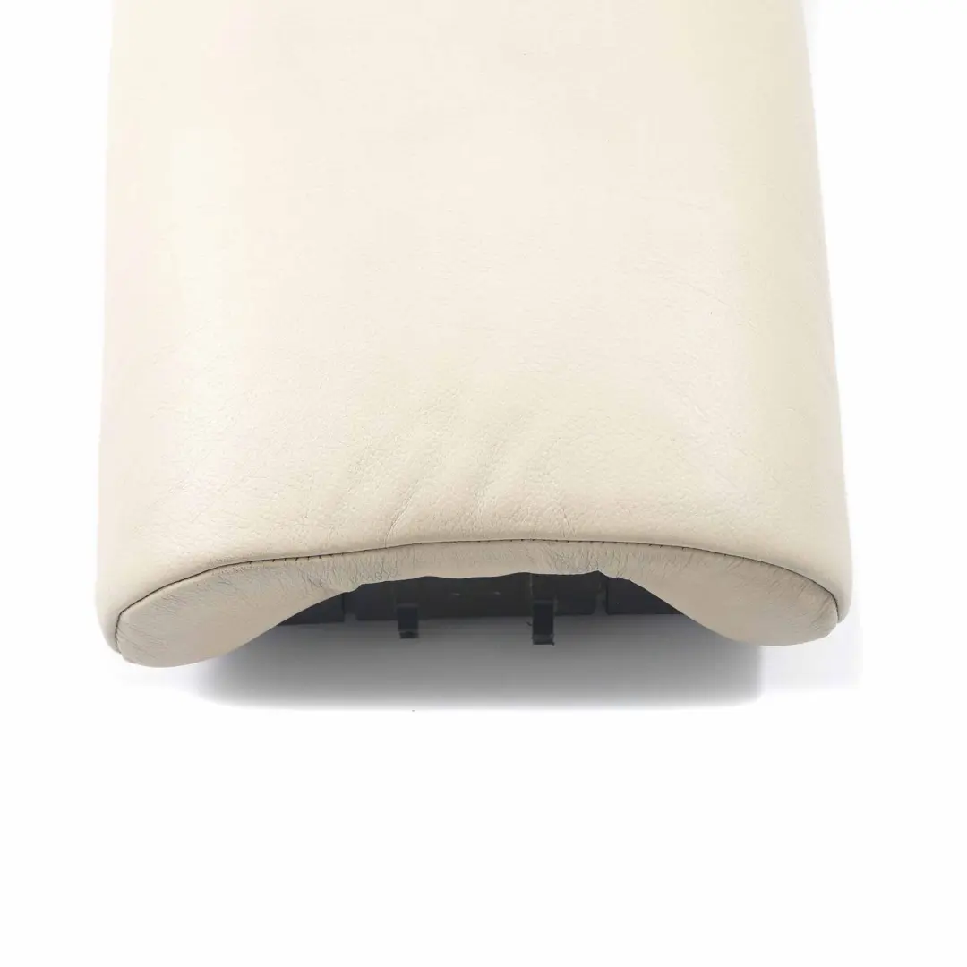 BMW E63 E64 Leather Cover Rear Seat Armrest Centre Cream Beige - SKU 9137393 - Part number 9137393