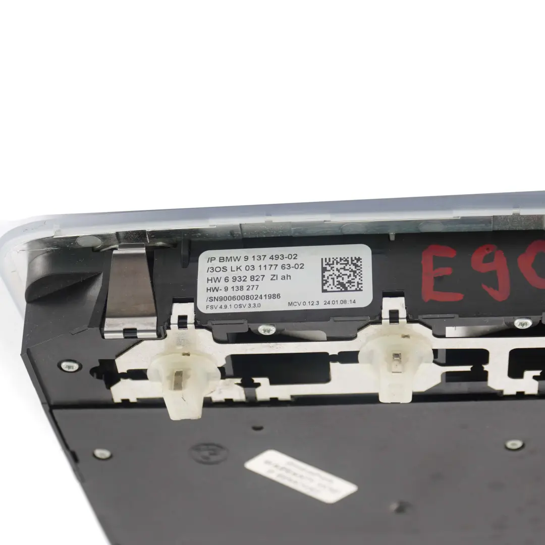 BMW 3 E90 E91 E92 Headlining Roof Switch Unit Light Control SOS Button - SKU 9137493 - Part number 9137493