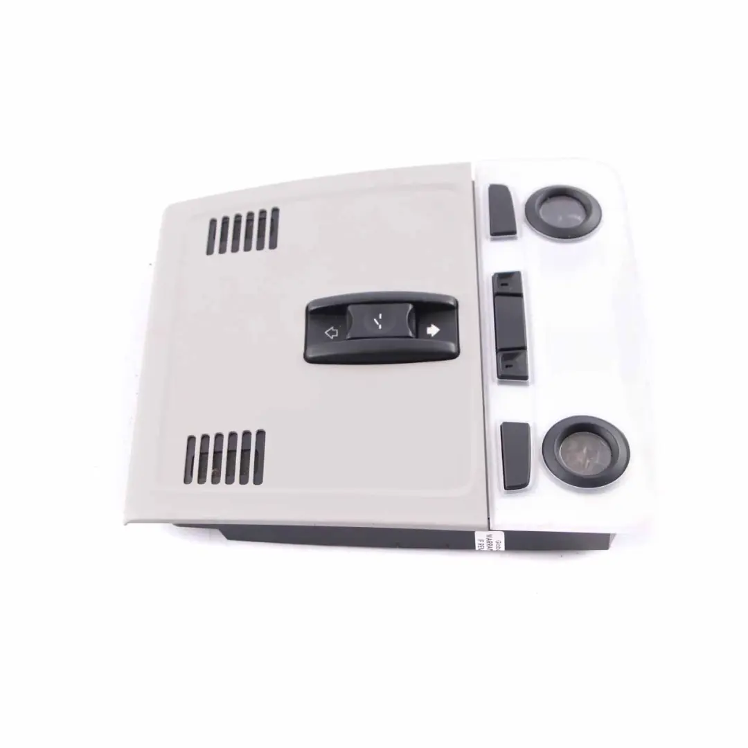 BMW E90 E92 Switch Unit Roof Light Control Headliner Module Grey - SKU 9137505 - Part number 9137505