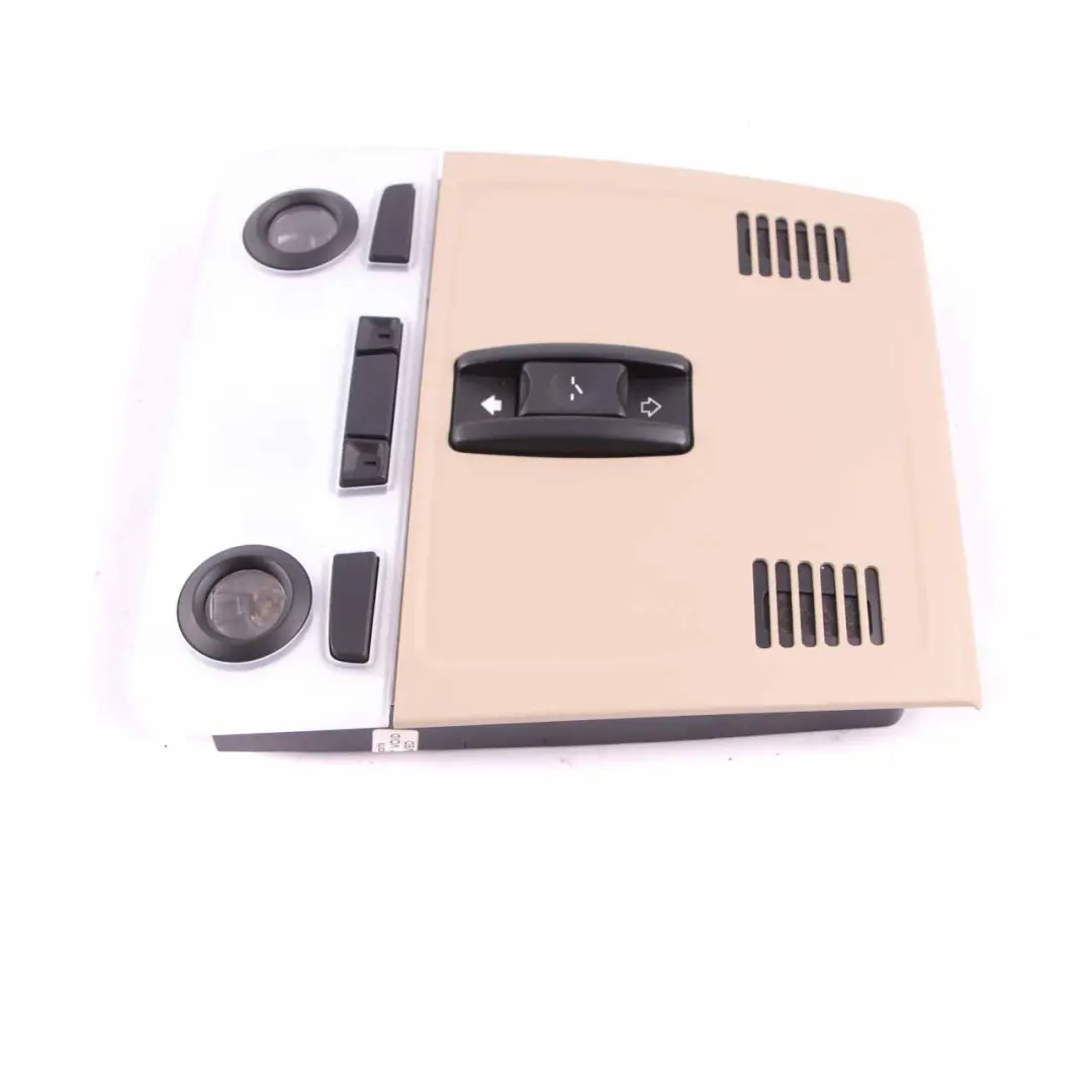 Switch Unit Roof Light Control Headliner Module Beige to BMW E92 with Part number 9225522 BMW E92 Switch Unit Roof Light Control Headliner Module Beige - SKU 9137508 - Part number 9225522