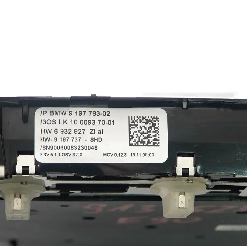  Interruptor de Luz de Techo BMW E81 E87 E90 E92 1 Unidad Botón Negro - SKU 9137525-1 - Número de pieza 9137525