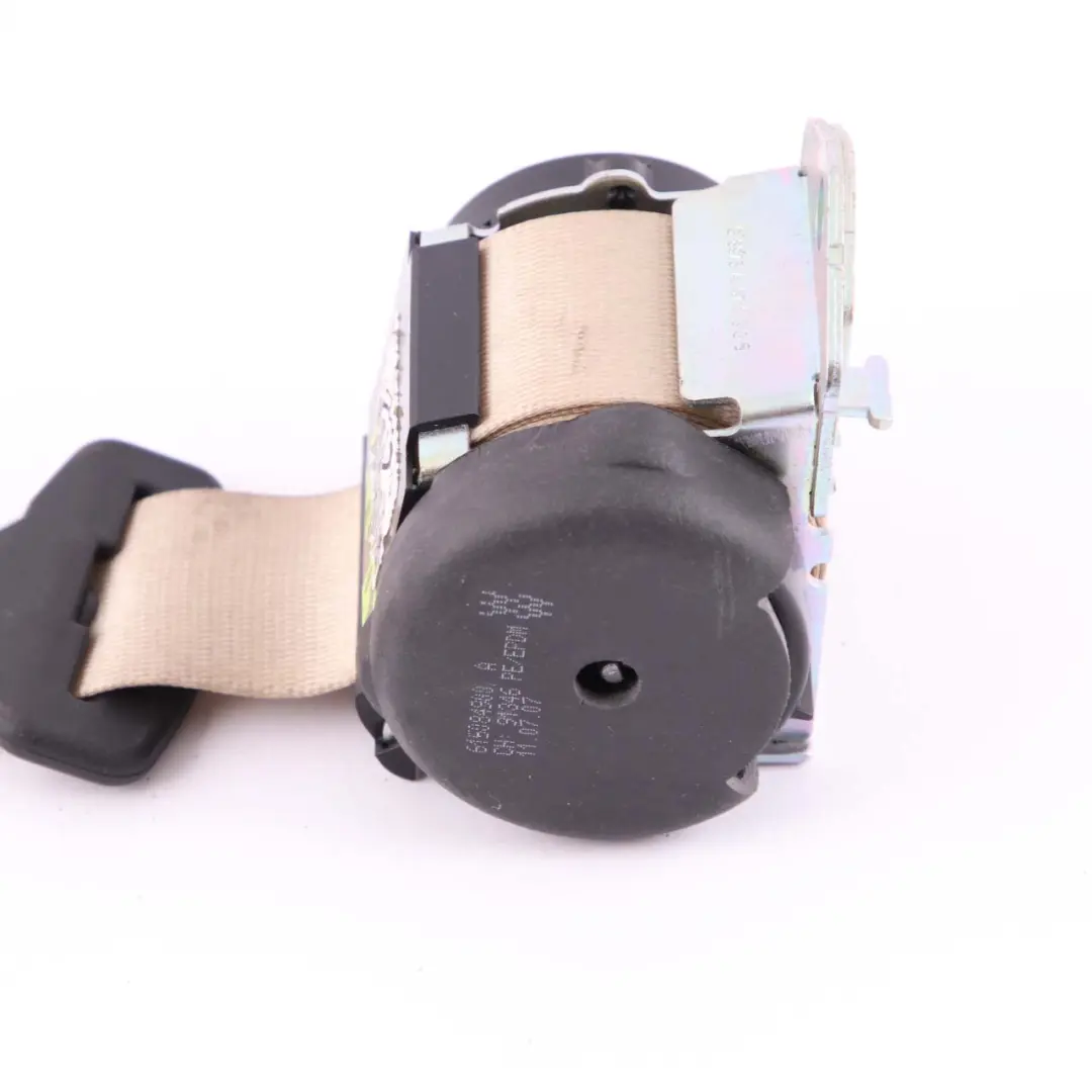 BMW 3 Series E92 LCI Upper Seat Belt Rear Left Right N/O/S Cream Beige - SKU 9137614 - Part number 9137614