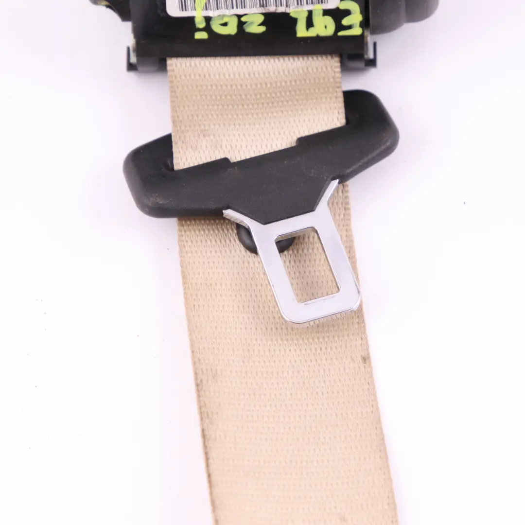 Upper Seat Belt Rear Left Right N/O/S Cream Beige to BMW 3 Series E92 LCI with Part number 9137614 BMW 3 Series E92 LCI Upper Seat Belt Rear Left Right N/O/S Cream Beige - SKU 9137614 - Part number 9137614