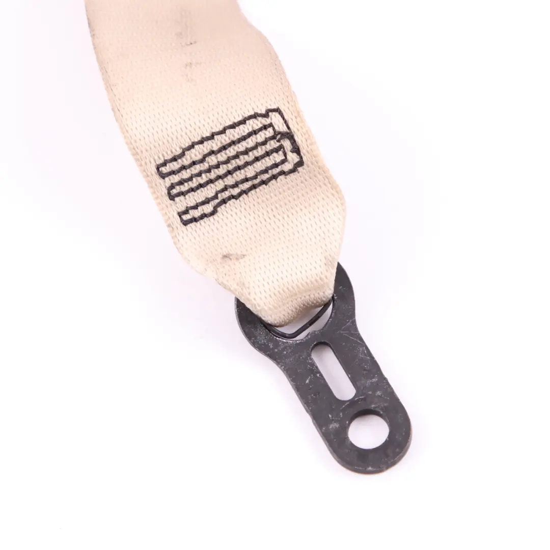BMW 3 Series E92 LCI Upper Seat Belt Rear Left Right N/O/S Cream Beige - SKU 9137614 - Part number 9137614