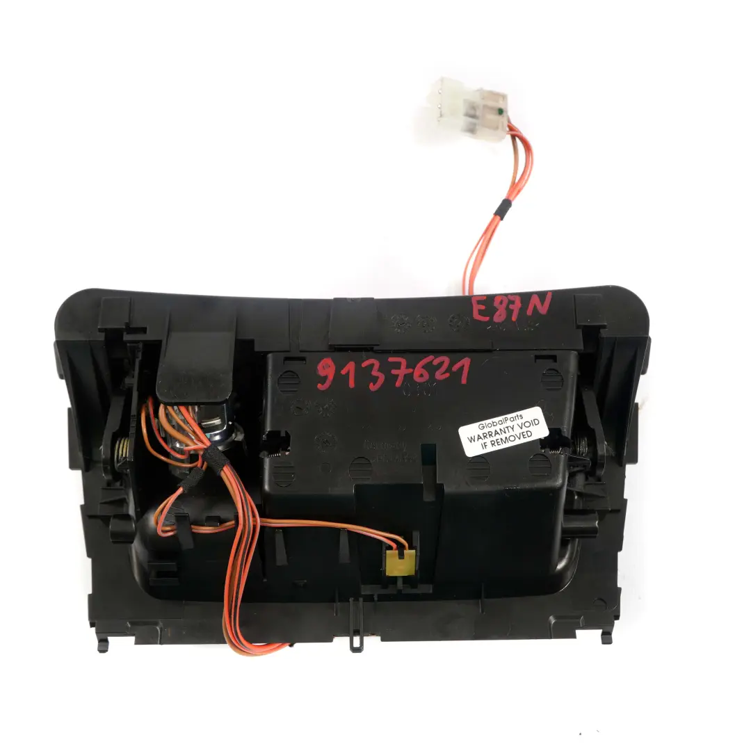 BMW E81 E87 LCI Posacenere Console Centrale Alu Accent Rettifica Akzentschliff - SKU 9137621 - Numero di parte 9137621
