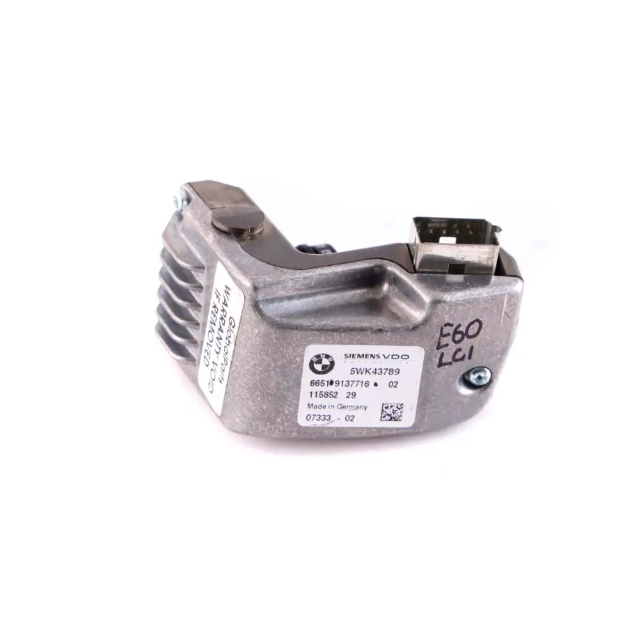 BMW E60 E61 LCI Caméra D'Avertissement De Sortie De Voie - SKU 9137716 - Numéro de pièce 9137716