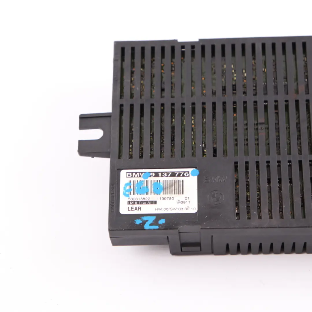 Light Control Module Unit Lear LM II E6X AHL Lear to BMW E60 with Part number 9137776 BMW E60 Light Control Module Unit Lear LM II E6X AHL Lear - SKU 9137776 - Part number 9137776