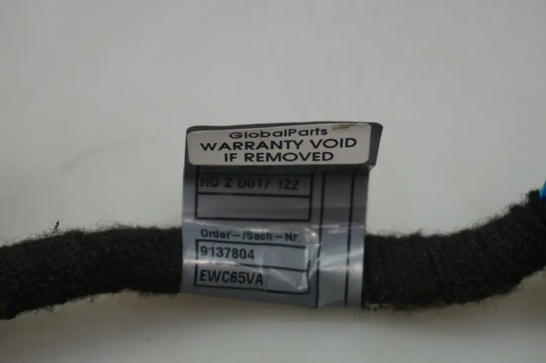 Drivers Door Wiring Harness Loom to Mini Cooper One R55 R56 R57 R58 R59 with Part number 9137804 Mini Cooper One R55 R56 R57 R58 R59 Drivers Door Wiring Harness Loom - SKU 9137804 - Part number 9137804