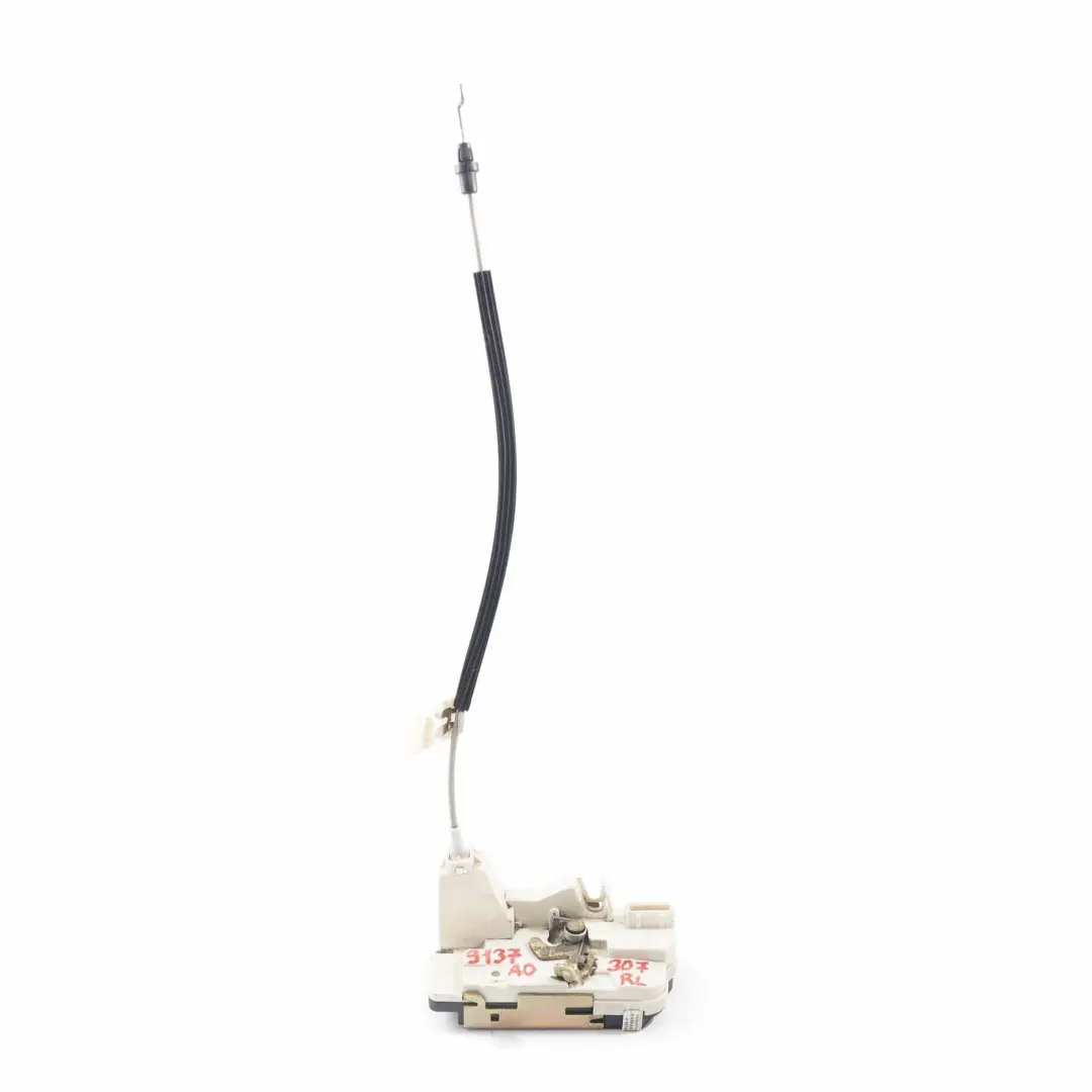 cerradura de la puerta trasera izquierda pestillo mecanismo para Peugeot 307 con número de pieza 9137A0 Peugeot 307 cerradura de la puerta trasera izquierda pestillo mecanismo - SKU 9137A0 - Número de pieza 9137A0