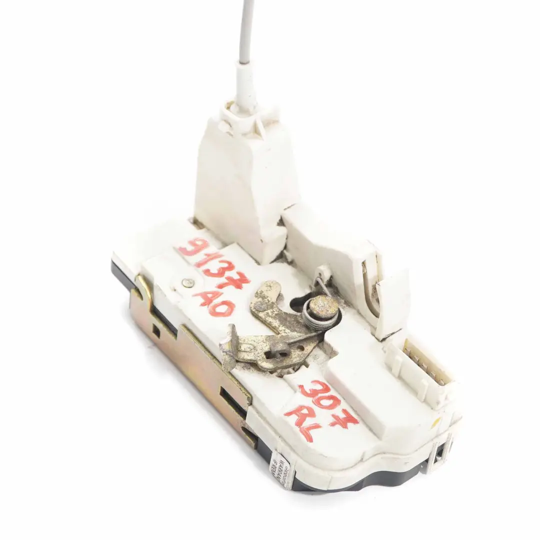 Door Lock Rear Left N/S Latch Catch Actuator Mechanism to Peugeot 307 with Part number 9137A0 Peugeot 307 Door Lock Rear Left N/S Latch Catch Actuator Mechanism - SKU 9137A0 - Part number 9137A0