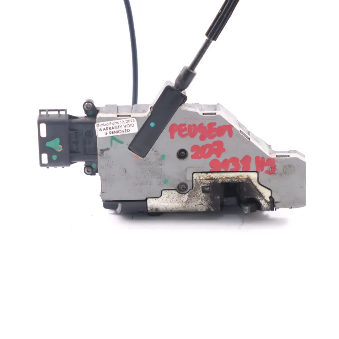 Peugeot 207 Zamek Mechanizm Otwierania Drzwi Prawe Tylne - SKU 9138 H9 - Numer Części 9138 H9