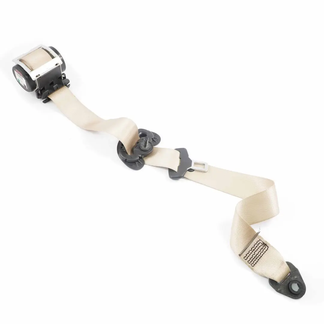 Sedile Superiore Limitatore Forza Anteriore Destro Creambeige per BMW E60 E61 con numero di parte 9138250 BMW E60 E61 Sedile Superiore Limitatore Forza Anteriore Destro Creambeige - SKU 9138250 - Numero di parte 9138250