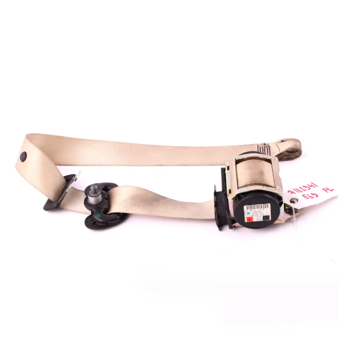 Upper Belt Force Limiter Front Left N/S Creambeige 7112341 to BMW 6 Series E63 with Part number 9138265 BMW 6 Series E63 Upper Belt Force Limiter Front Left N/S Creambeige 7112341 - SKU 9138265 - Part number 9138265