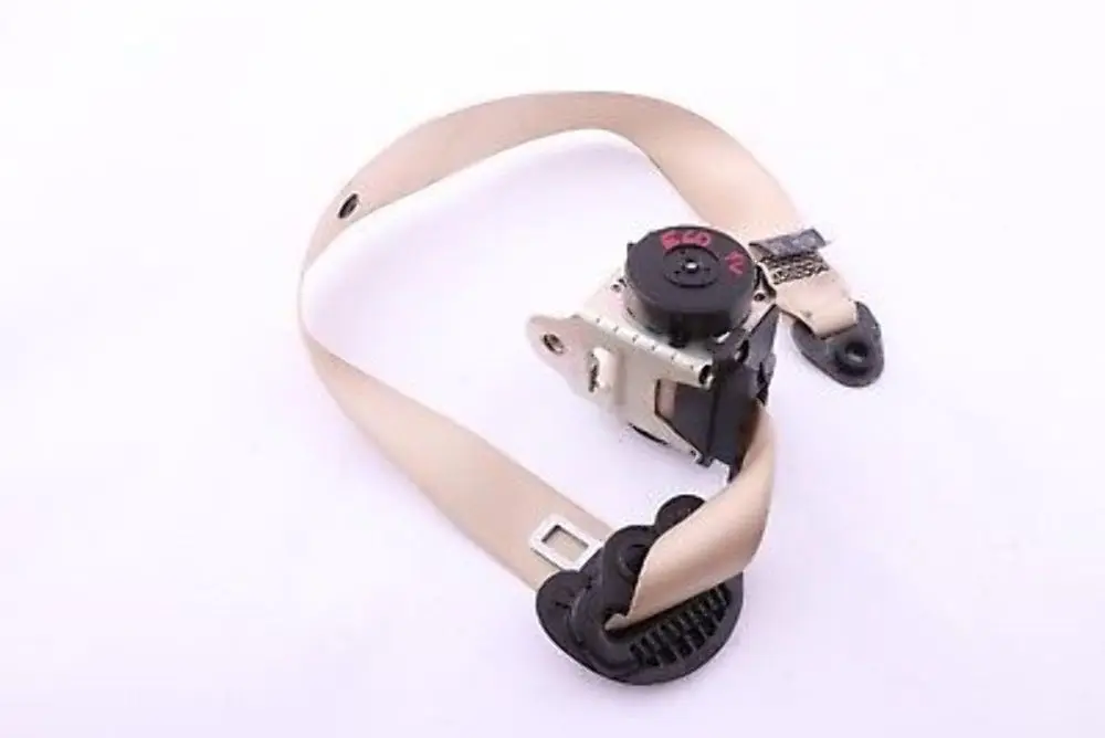 BMW E60 E61 LCI Upper Belt Force Limiter Front Left N/S Beige 9138313