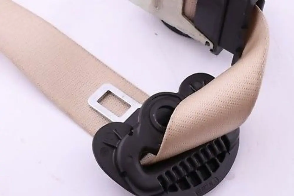 Upper Belt Force Limiter Front Left N/S Beige to BMW E60 E61 LCI with Part number 9138313 BMW E60 E61 LCI Upper Belt Force Limiter Front Left N/S Beige - SKU 9138313 - Part number 9138313