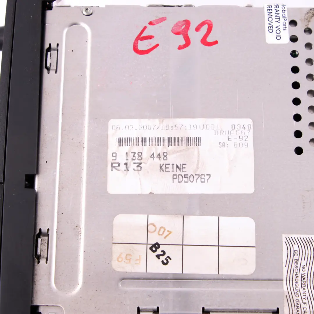 BMW 1 3 Series 1 E87 E90 E91 E92 CCC CD Professional Navigation System - SKU 9138448-1 - Part number 9138448