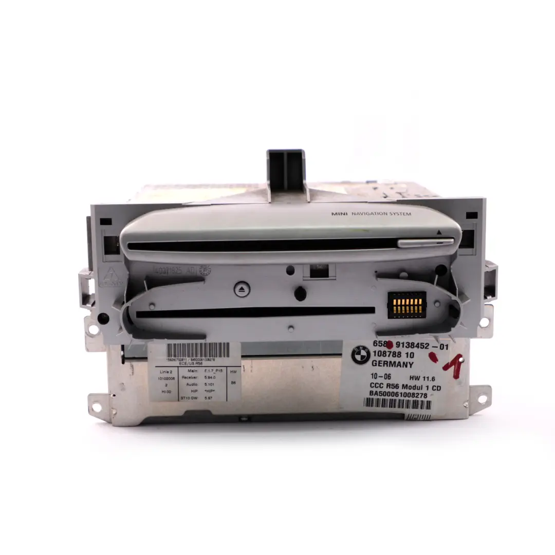 Nawigacja komputer CCC CD DVD do Mini R55 R56 o numerze 9138452 Mini R55 R56 Nawigacja komputer CCC CD DVD - SKU 9138452-1 - Numer Części 9138452