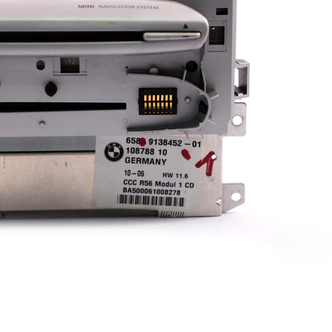 Ccc GPS Navi Sat Nav Haupteinheit pour Mini Cooper R55 R56 R57 à propos du numéro de pièce 9138452 Mini Cooper R55 R56 R57 Ccc GPS Navi Sat Nav Haupteinheit - SKU 9138452-1 - Numéro de pièce 9138452