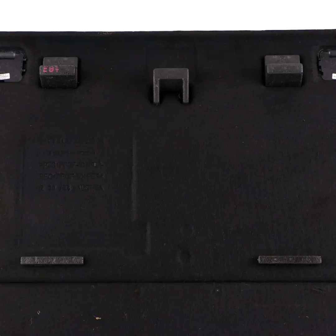 Pavimento Del Bagagliaio BMW E81 E87 LCI Tappetino Di Moquette Fodera per con numero di parte 9138567 Pavimento Del Bagagliaio BMW E81 E87 LCI Tappetino Di Moquette Fodera - SKU 9138567-4 - Numero di parte 9138567