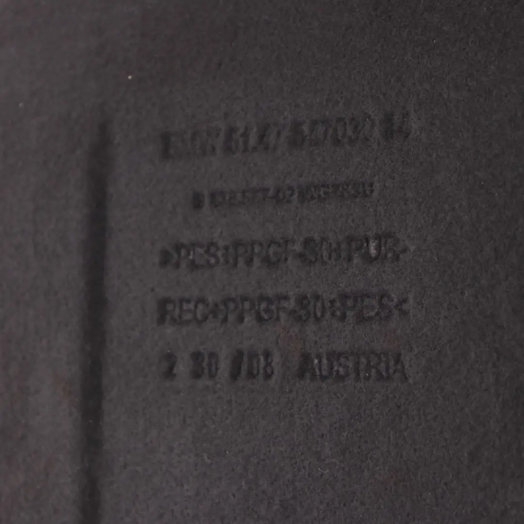 Trunk Floor BMW E81 E87 LCI Boot Carpet Mat Liner Luggage Compartment Boot to with Part number 9138567 Trunk Floor BMW E81 E87 LCI Boot Carpet Mat Liner Luggage Compartment Boot - SKU 9138567-4 - Part number 9138567