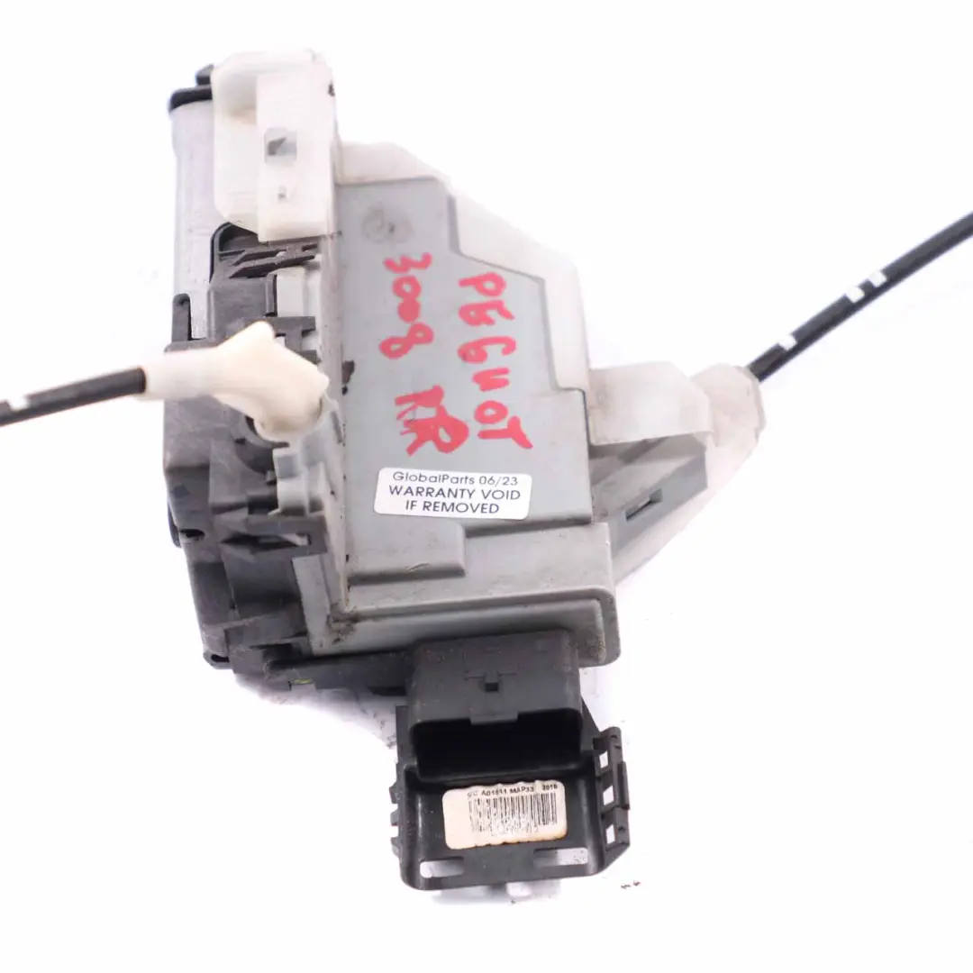 Serrure Porte Arrière Droite Mécanisme de Verrouillage pour Peugeot 3008 à propos du numéro de pièce 9138Z9 Peugeot 3008 Serrure Porte Arrière Droite Mécanisme de Verrouillage - SKU 9138Z9 - Numéro de pièce 9138Z9