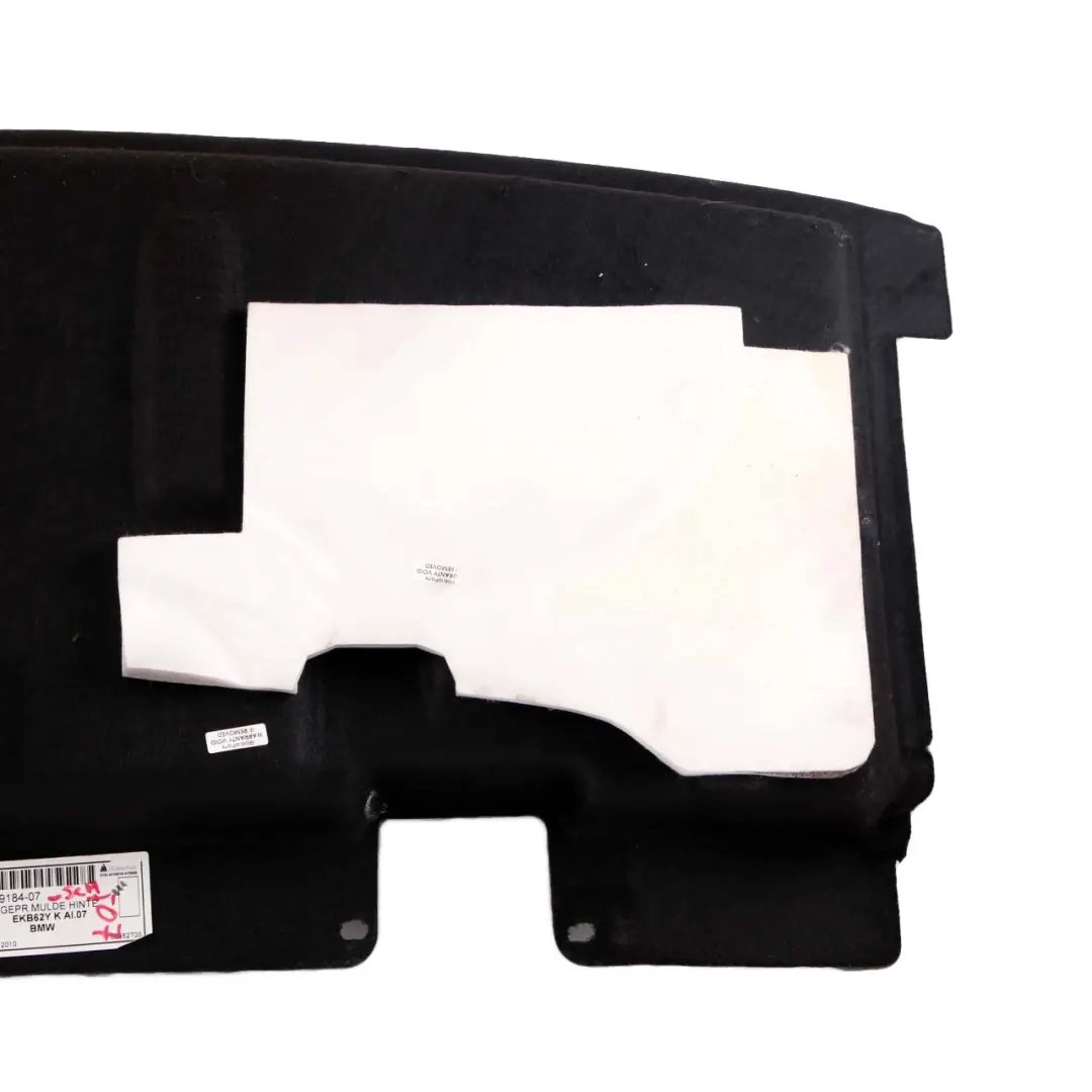 BMW F07 GT Maletero Piso Alfombra Maletero Negro - SKU 9139184 - Número de pieza 9139184
