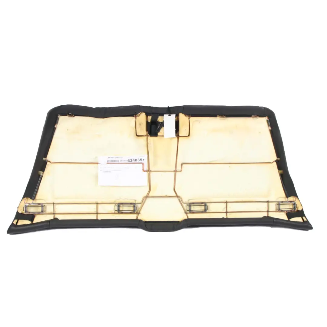 BMW E88 Rear Seat Bench Cabrio Convertible Cover Couch Leather Boston Black - SKU 9139444 - Part number 7247179