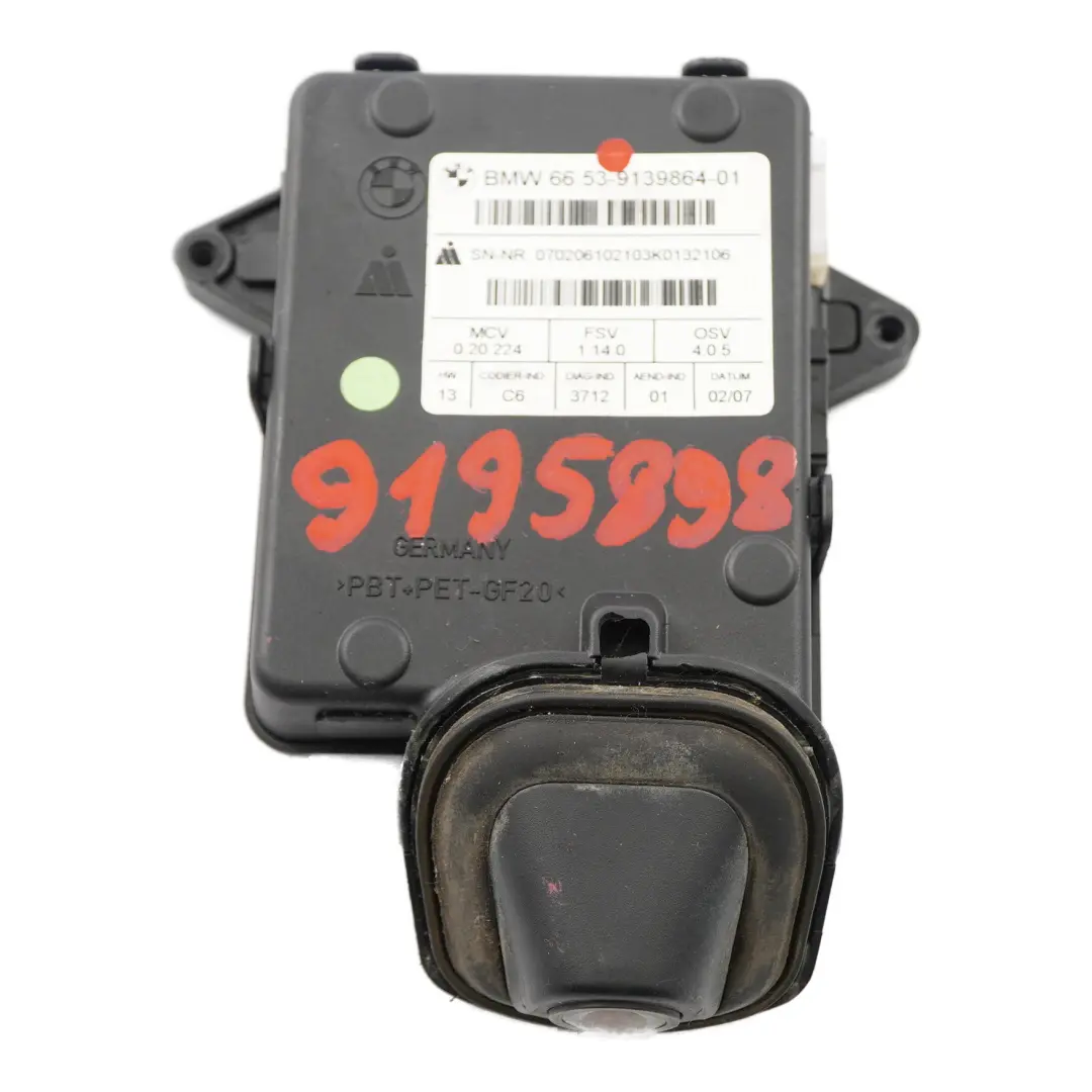 Caméra de recul Module de contrôle pour BMW X5 E70 à propos du numéro de pièce 9139864 BMW X5 E70 Caméra de recul Module de contrôle - SKU 9139864 - Numéro de pièce 9139864
