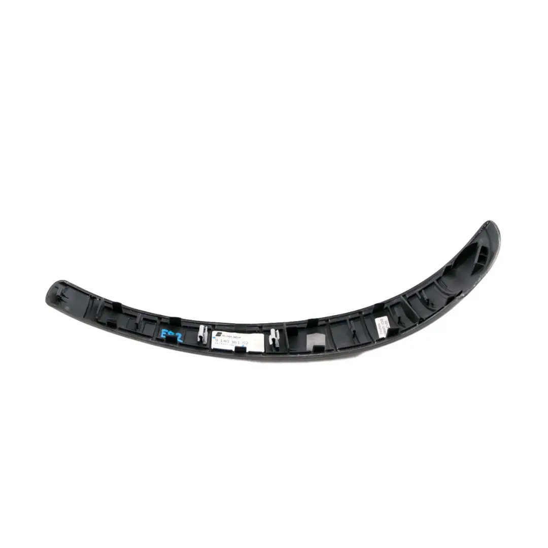  *BMW 1 er E81 E82 E87 LCI Blende Türinnengriff Links Pappel Grau Holz - SKU 9140361 - Teilenummer 9140361