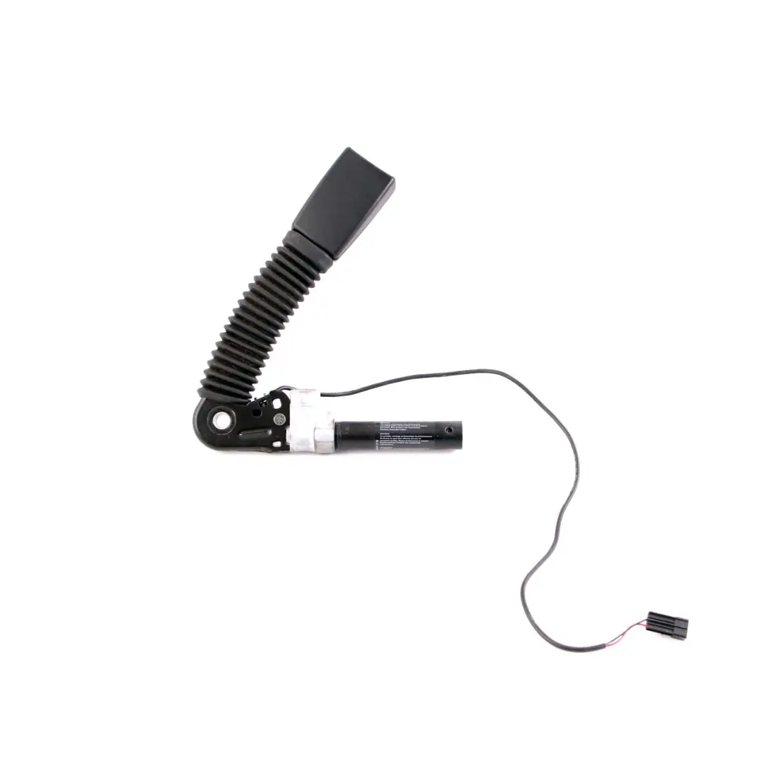 BMW E63 E64 LCI Lower Belt With Left Seat Belt Tensioner N/S - SKU 9141181 - Part number 9141181