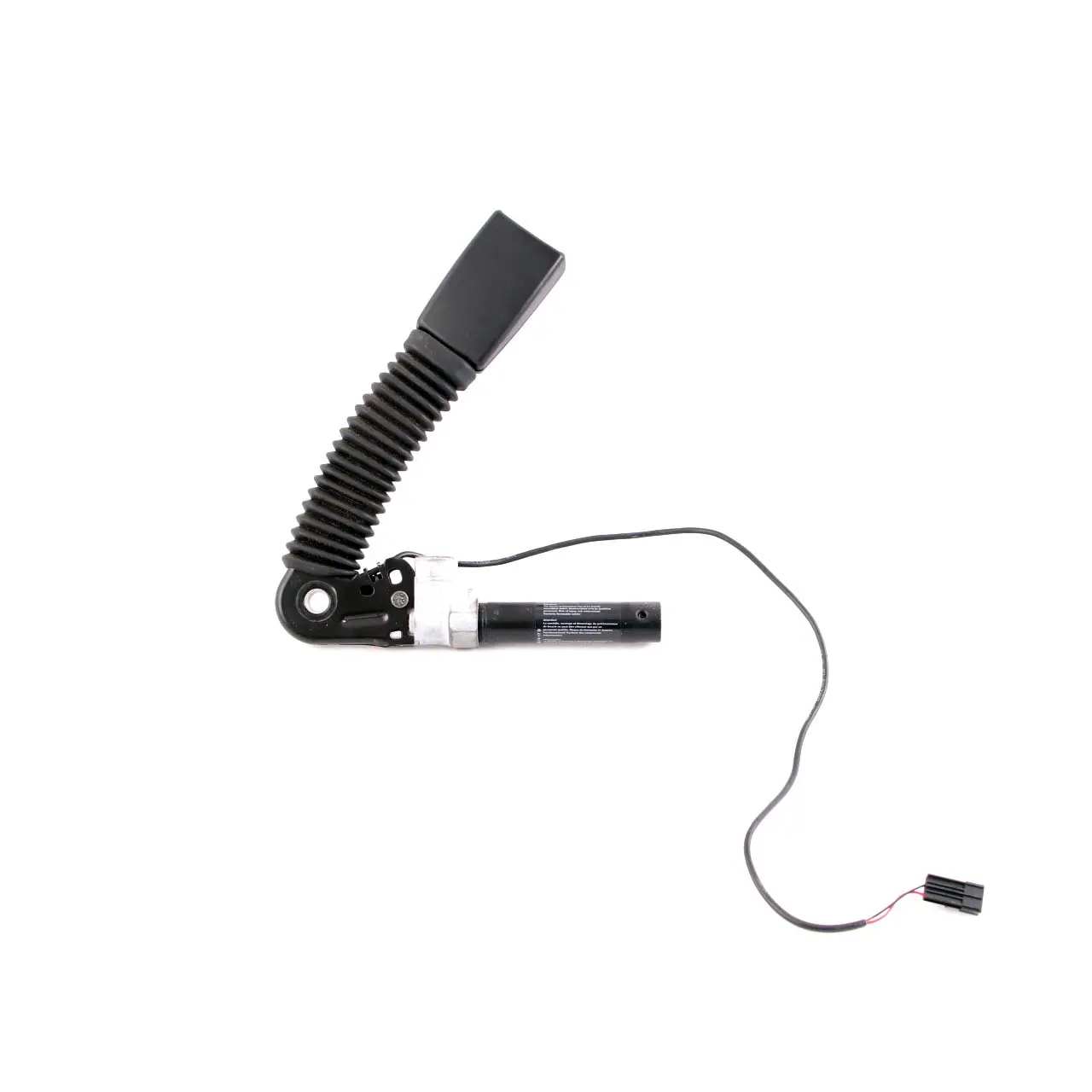 BMW E63 E64 LCI Lower Belt With Left Seat Belt Tensioner N/S 9141181