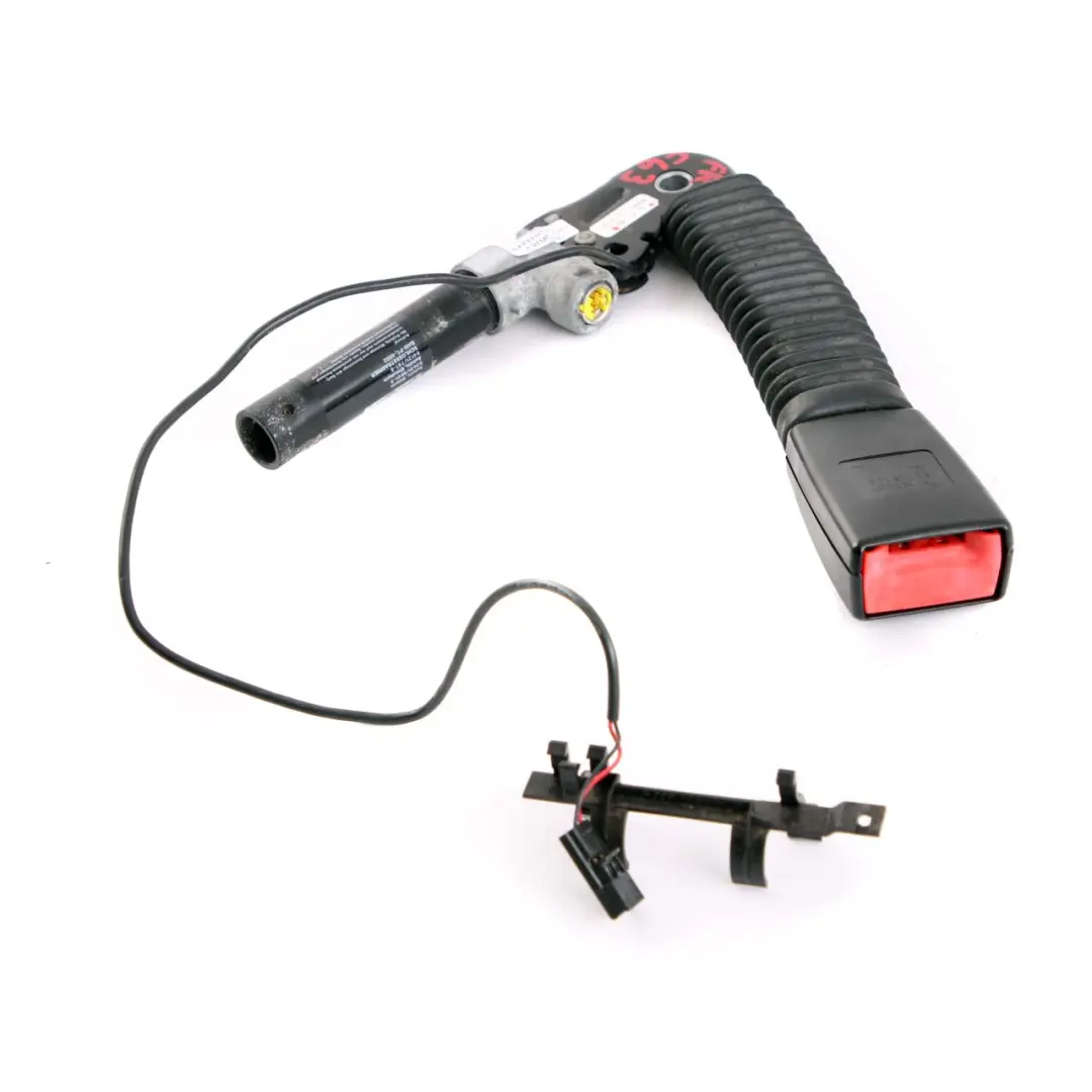 BMW 6 Series E63 E64 LCI Lower Belt With Right Seat Belt Tensioner O/S - SKU 9141182 - Part number 9141182