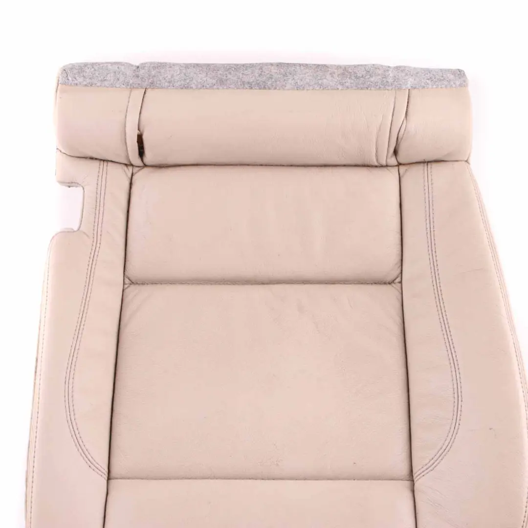 Left N/S Bench Cover Leather Nevada Oyster to BMW X6 E71 Seat Cover Rear with Part number 9141237 BMW X6 E71 Seat Cover Rear Left N/S Bench Cover Leather Nevada Oyster - SKU 9141237 - Part number 9141237