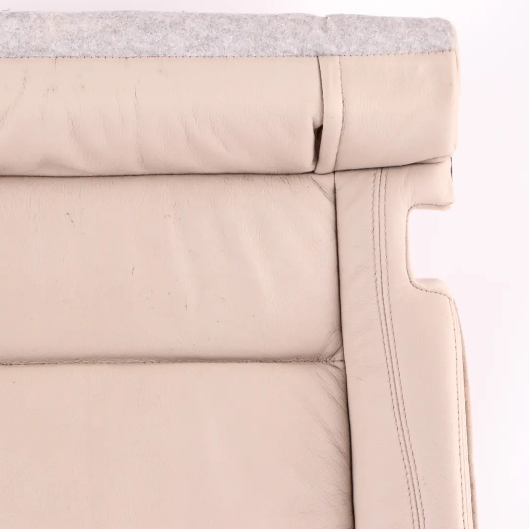 Right O/S Bench Cover Leather Nevada Oyster to BMW X6 E71 Seat Cover Rear with Part number 9141238 BMW X6 E71 Seat Cover Rear Right O/S Bench Cover Leather Nevada Oyster - SKU 9141238-1 - Part number 9141238