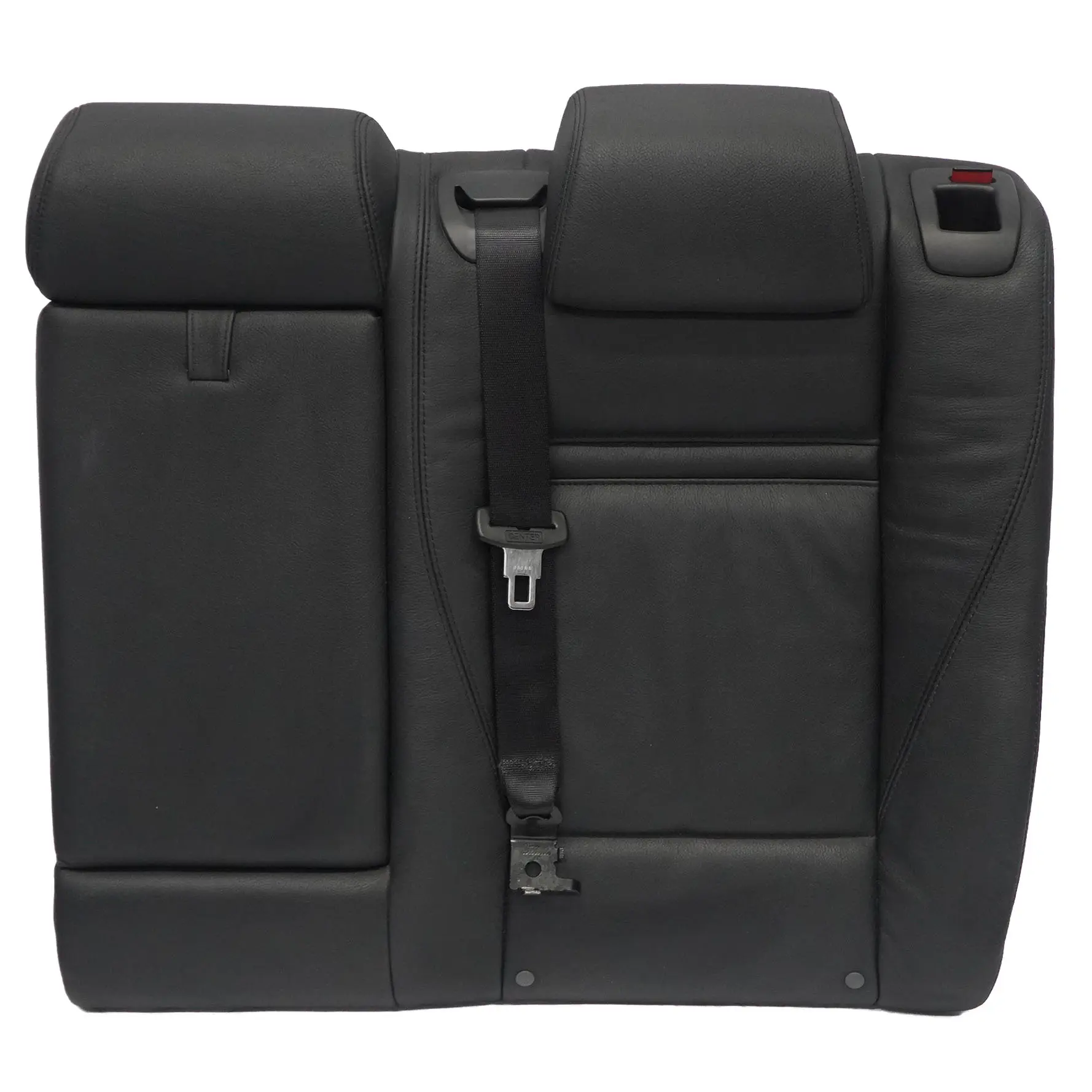 BMW X6 E71 Rear Seat Left N/S Backrest Armrest Black Leather Nevada